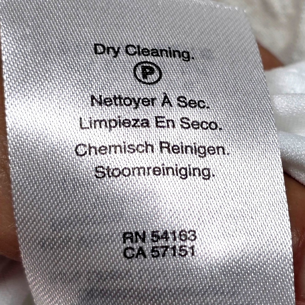 DKNY Striped Linen Blend Tiered Vneck Maxi Dress Womens 16 Black White - Picture 7 of 12